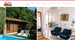 Desktop Screenshot of hotelpousadasaorafael.com.br