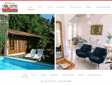 Tablet Screenshot of hotelpousadasaorafael.com.br
